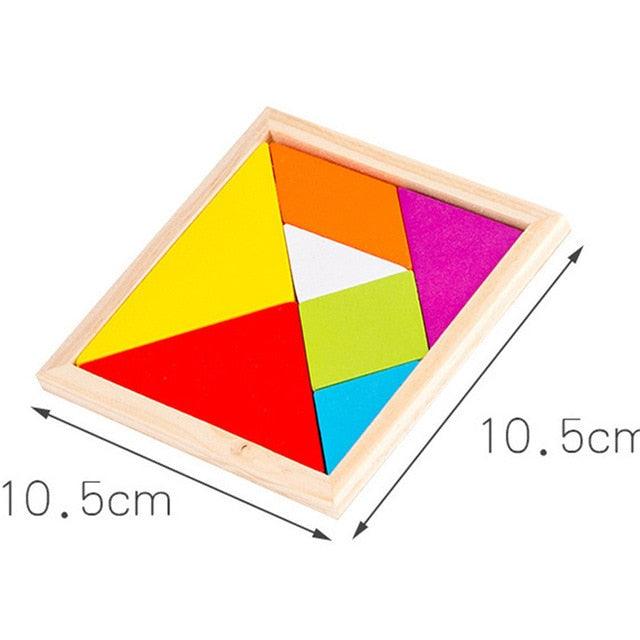 Lisslune | Colorful 3D Tangram Puzzle: Stimulate Creativity and Learning