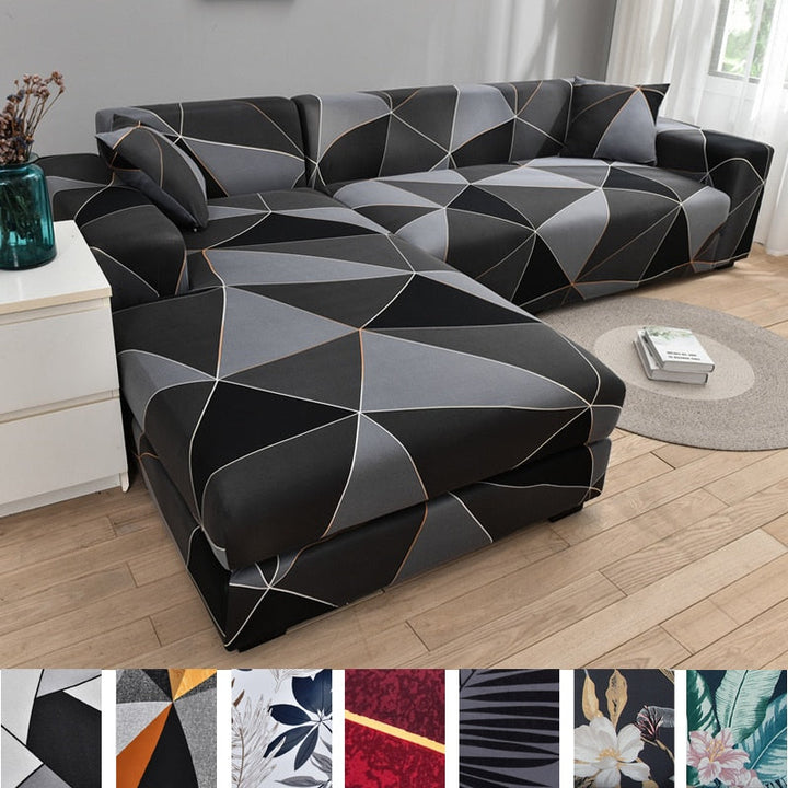 Lisslune | Modern Non-slip Colorful Elastic Sofa Cover