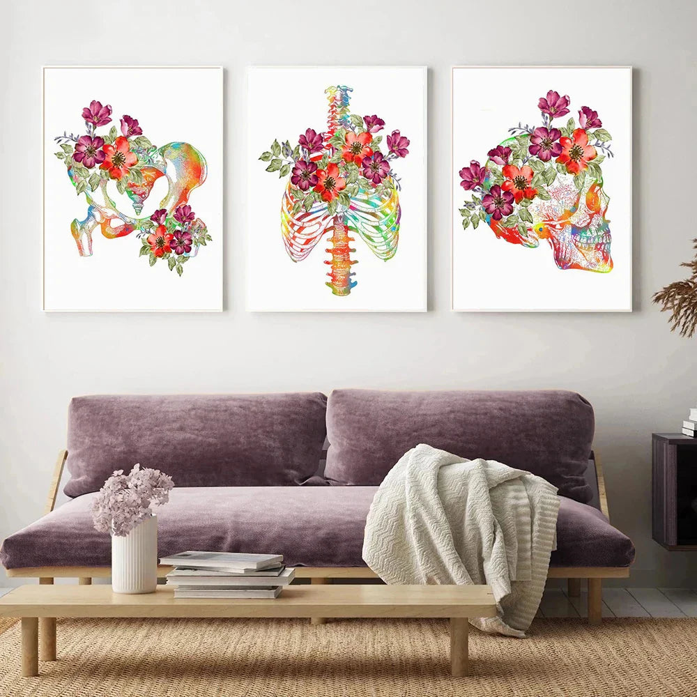 Lisslune | Flower Canvas Poster