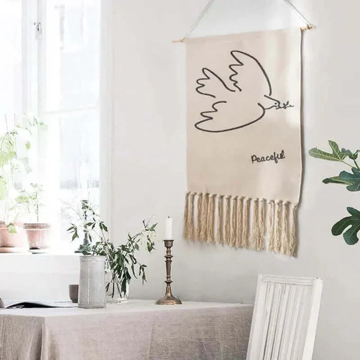 Lisslune | Macrame Hanging Cotton Rug