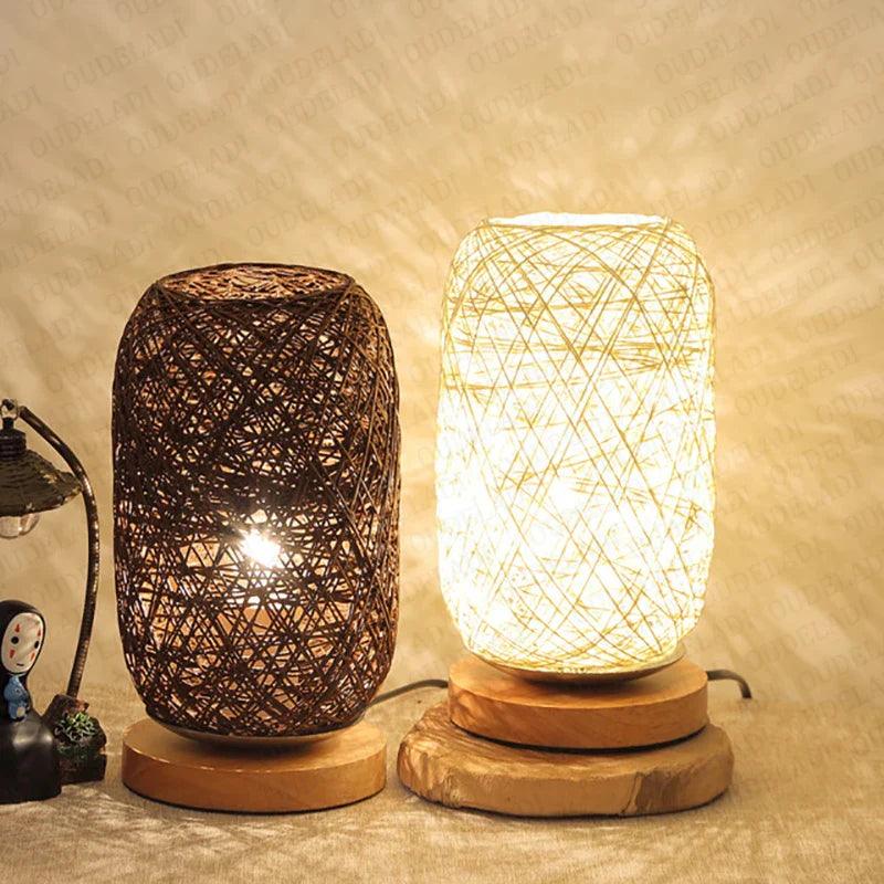 Lisslune | WoodLuxe - Rattan-Inspired Table Light