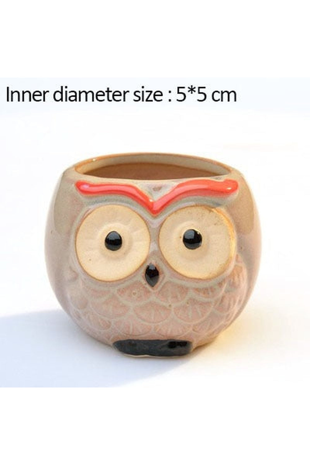 Lisslune | Owl Ceramic Flower Pot