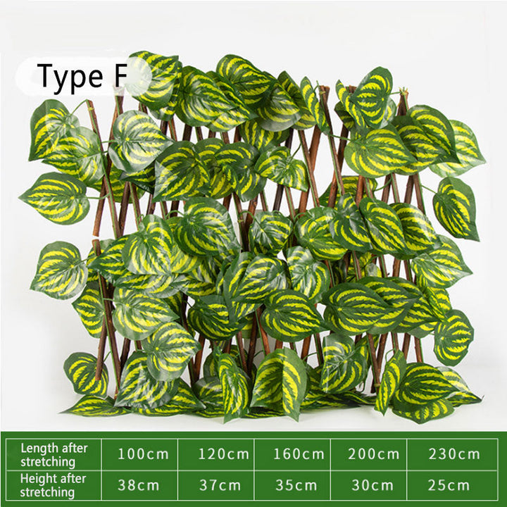 Lisslune | Adjustable Retractable Natural Looking Fence Cover