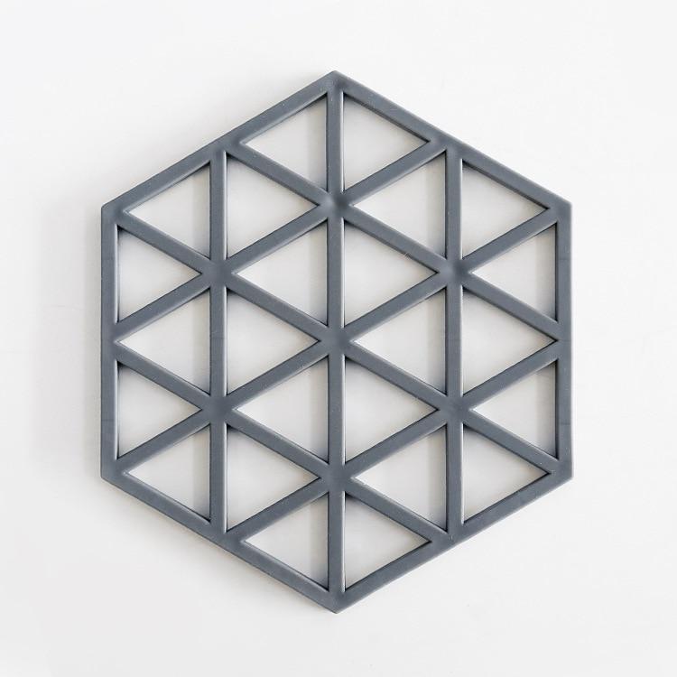 Lisslune | Table mat for pots & glasses Nordic Hexagon