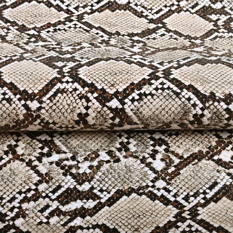 Lisslune | Synthetic snake skin leather craft fabric - Elevate your creations!
