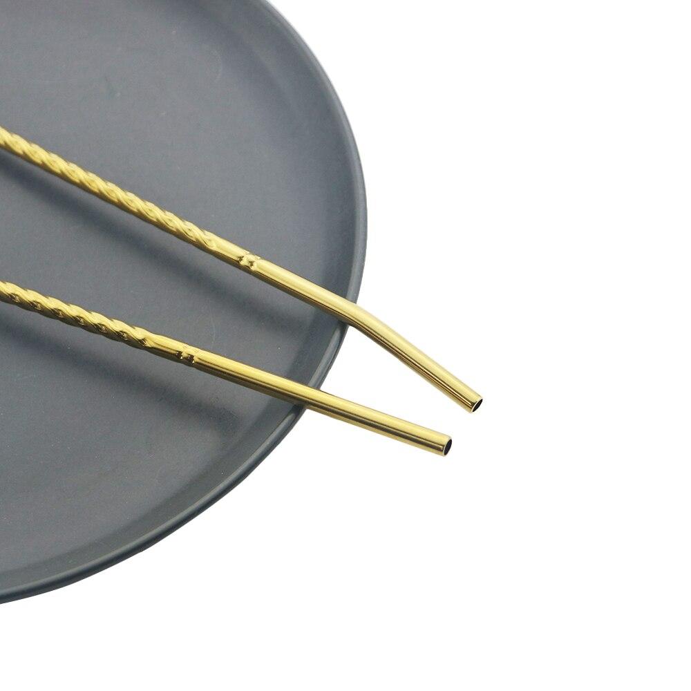 Lisslune | Stainless Steel Straw Spoon (4 pieces)