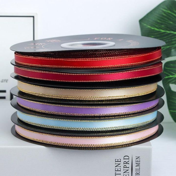 Lisslune | Luxe shimmering satin craft ribbon collection - 50 yards premium quality for DIY masterpieces