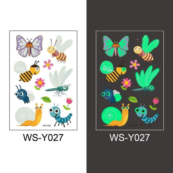 Lisslune | Temporary glowing children's tattoos