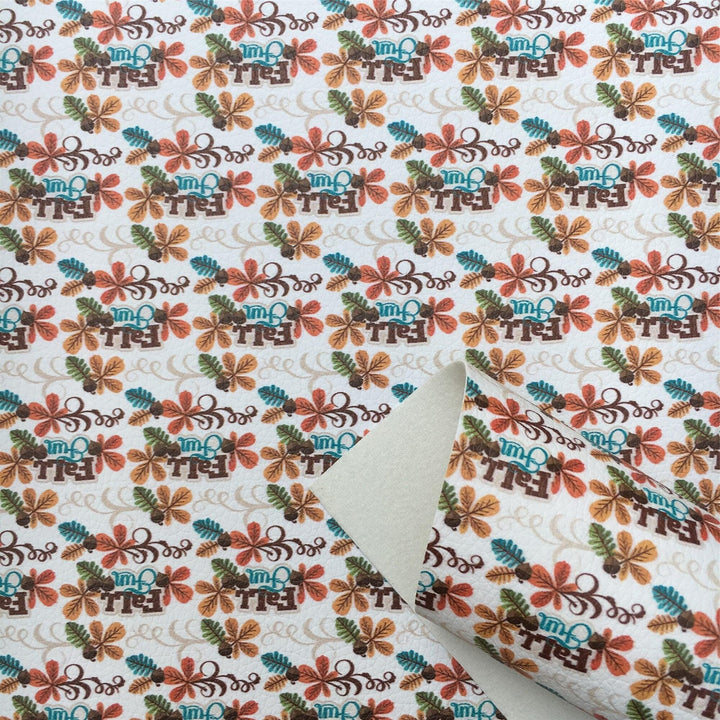 Lisslune | Chic Knit-button Synthetic Leather Fabric in Elegant Apple Lychee for Creative Crafts