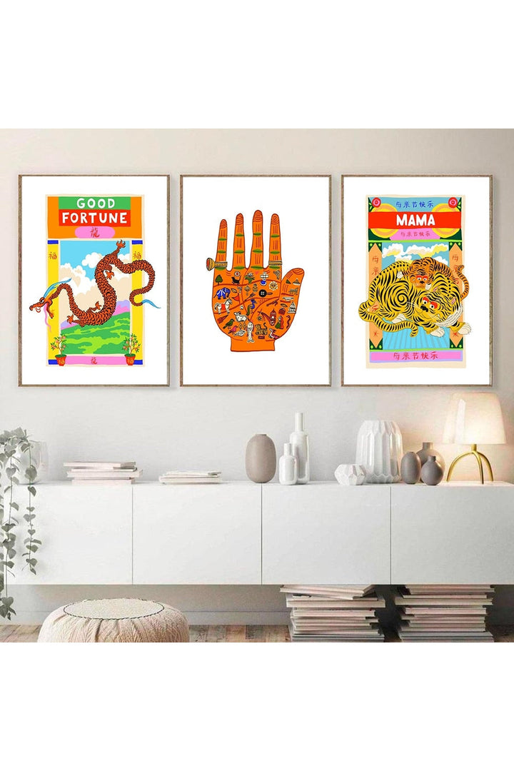 Lisslune | Modern Art Poster Set