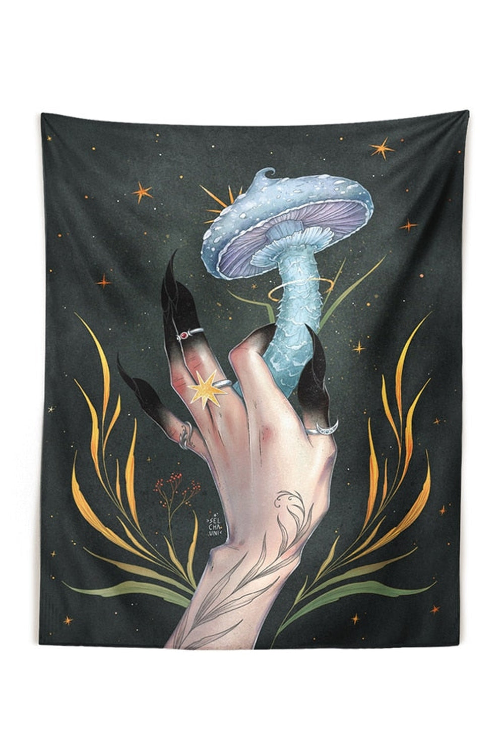 Lisslune | Mandrake Plant Tapestry