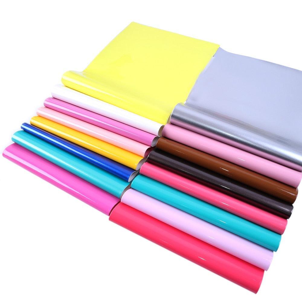 Lisslune | Lustrous Pearl PU Leather Sheets for elegant DIY projects