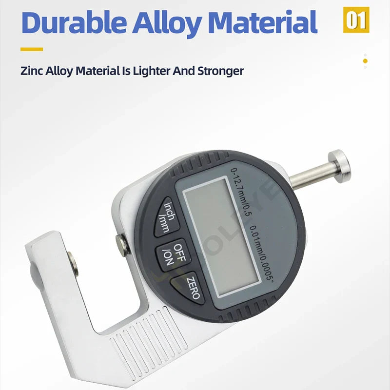 Lisslune | High-Sensitivity Digital Thickness Measuring Tool
