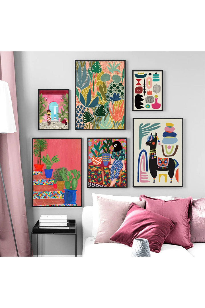 Lisslune | Abstract Art Canvas Poster