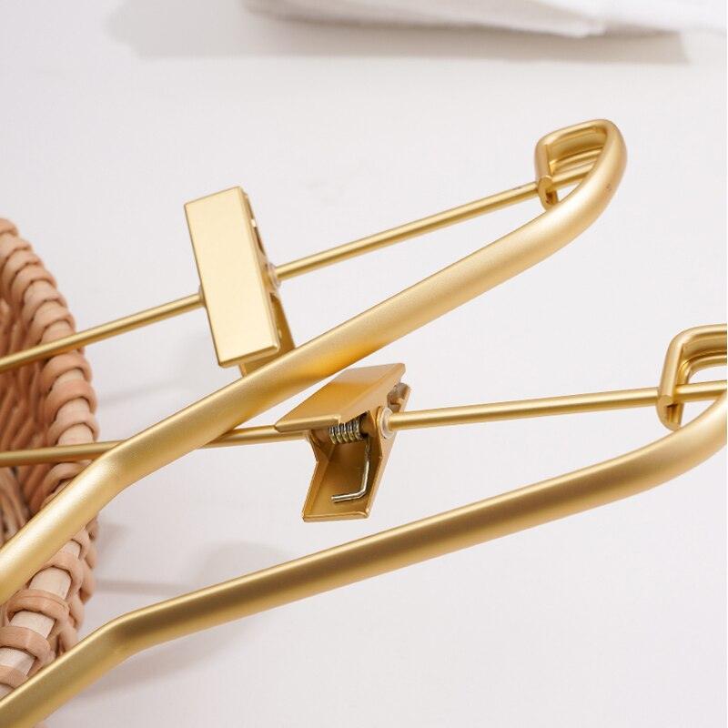 Lisslune | Premium Non-Slip Trouser Hanger Collection - 5 Pack in Sturdy Metal & Aluminum Alloy