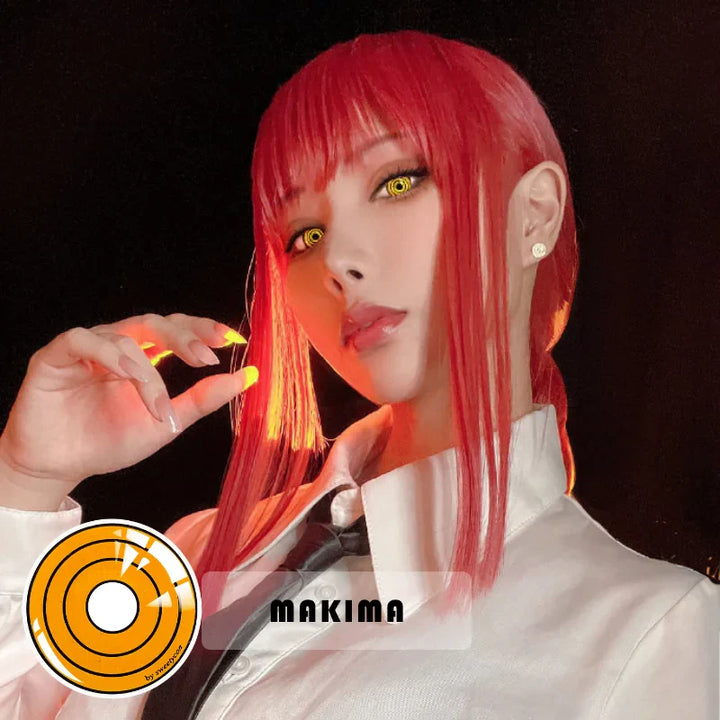 Rynx | 1 Pair Cosplay Contact Lenses Makima Gojo Power Lenses Anime Accessories Anime Lenses Halloween Lens Eyes Eye Drops Sale