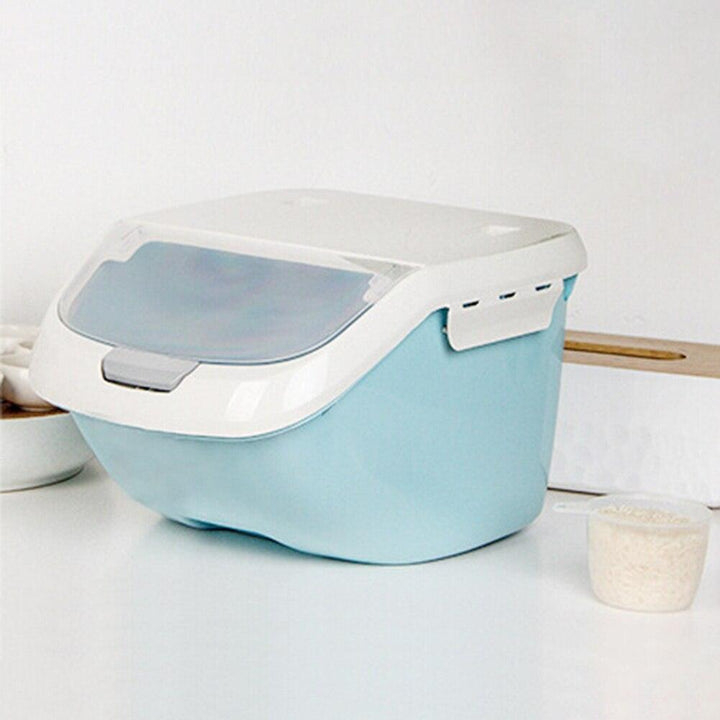 Lisslune | 6 kg airtight rice storage container with practical flip lid