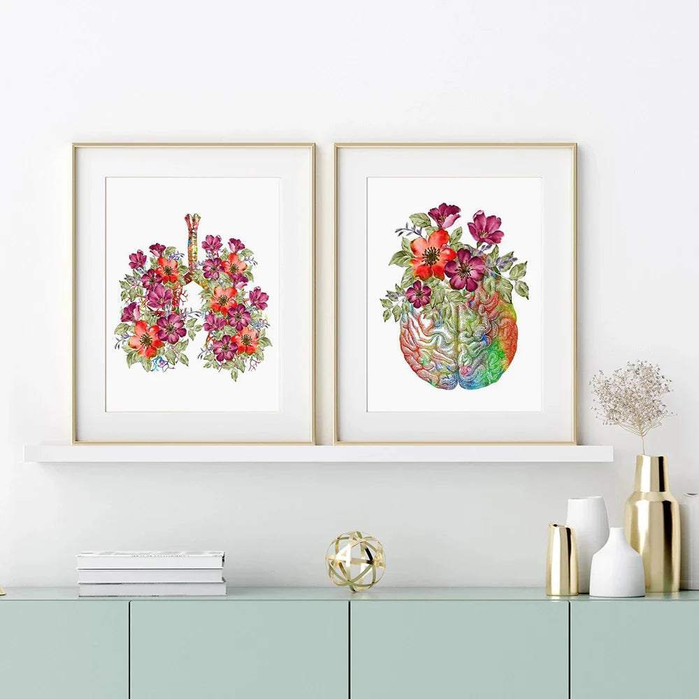 Lisslune | Flower Canvas Poster