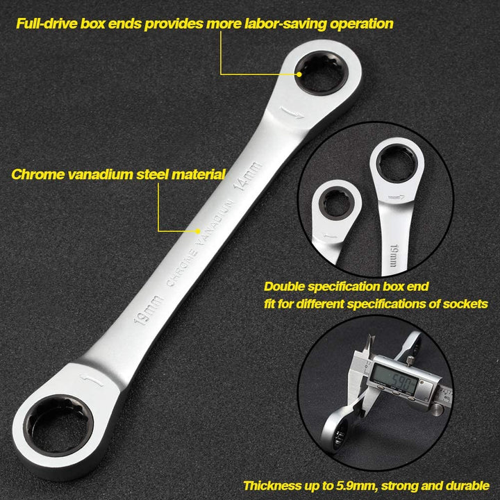 Lisslune | Ratchet-Tastic Master Multitool Wrench Set