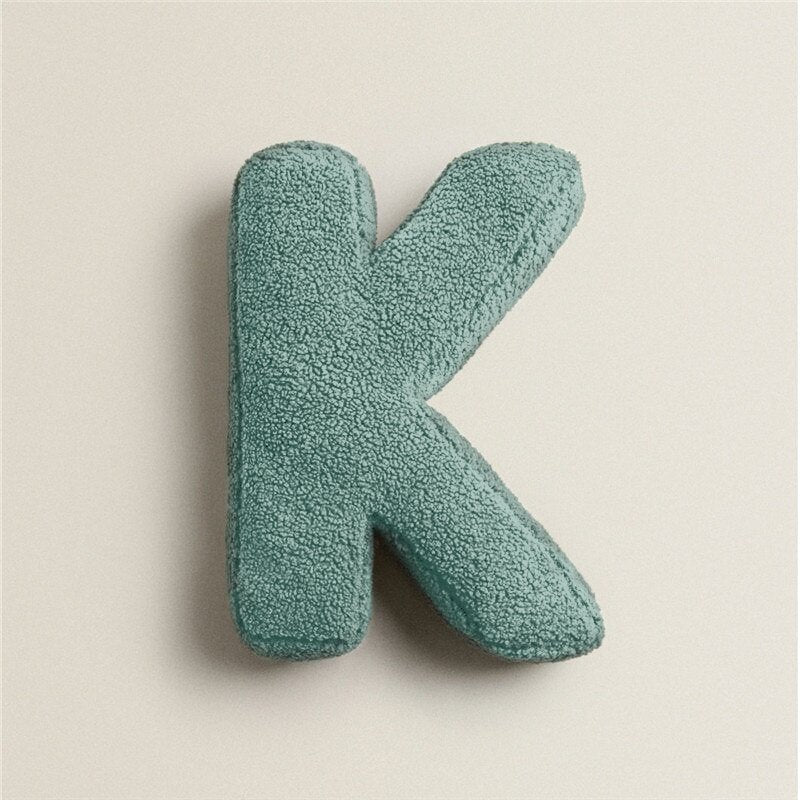 Lisslune | PlushLetter Pillow - Soft Letter Pillow for Bedroom and Children's Room