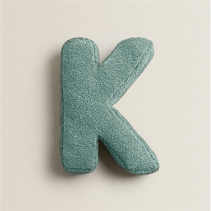 Lisslune | Alphabet Letter Fleece Pillow