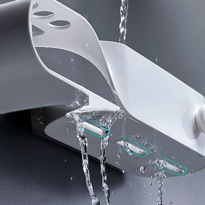 Lisslune | S-shaped space-saving shower storage rack: Waterproof bathroom organizer