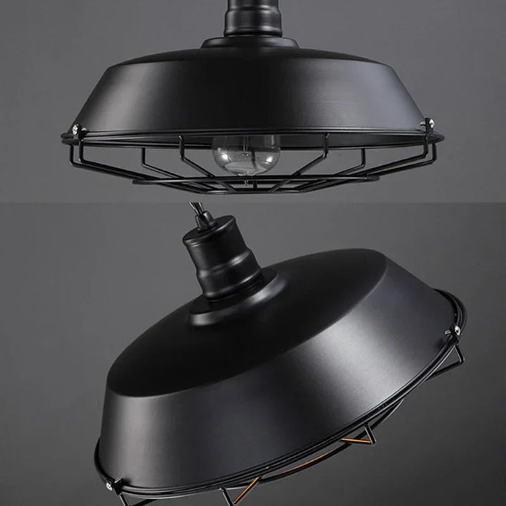 Lisslune | Vintage Loft Pendant Light: Industrial Retro Iron Ceiling Light Chandelier for Living Room, Restaurant, Bar, Kitchen
