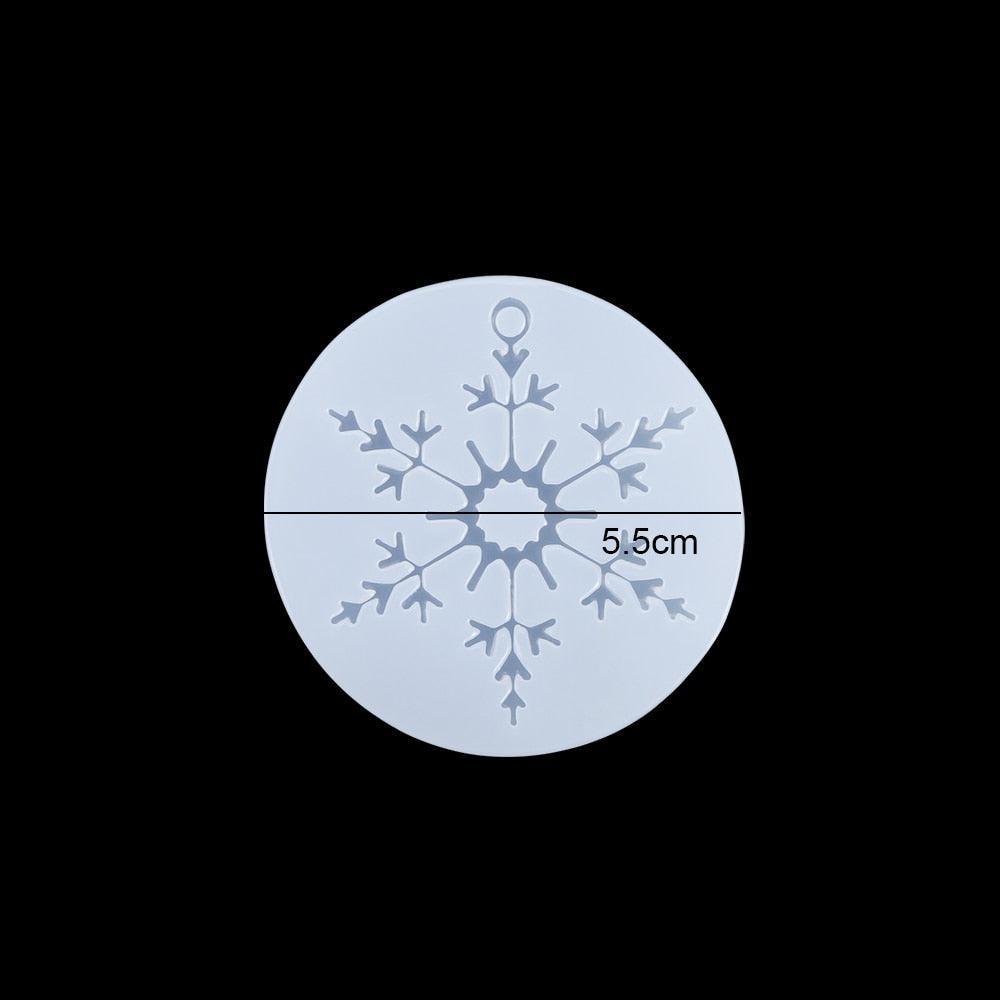 Lisslune | Charming Snowflake DIY Craft Set for Unique Christmas Jewelry and Ornaments