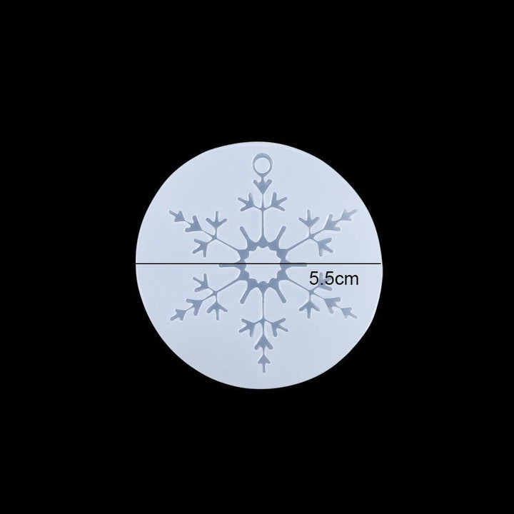 Lisslune | Charming Snowflake DIY Craft Set for Unique Christmas Jewelry and Ornaments