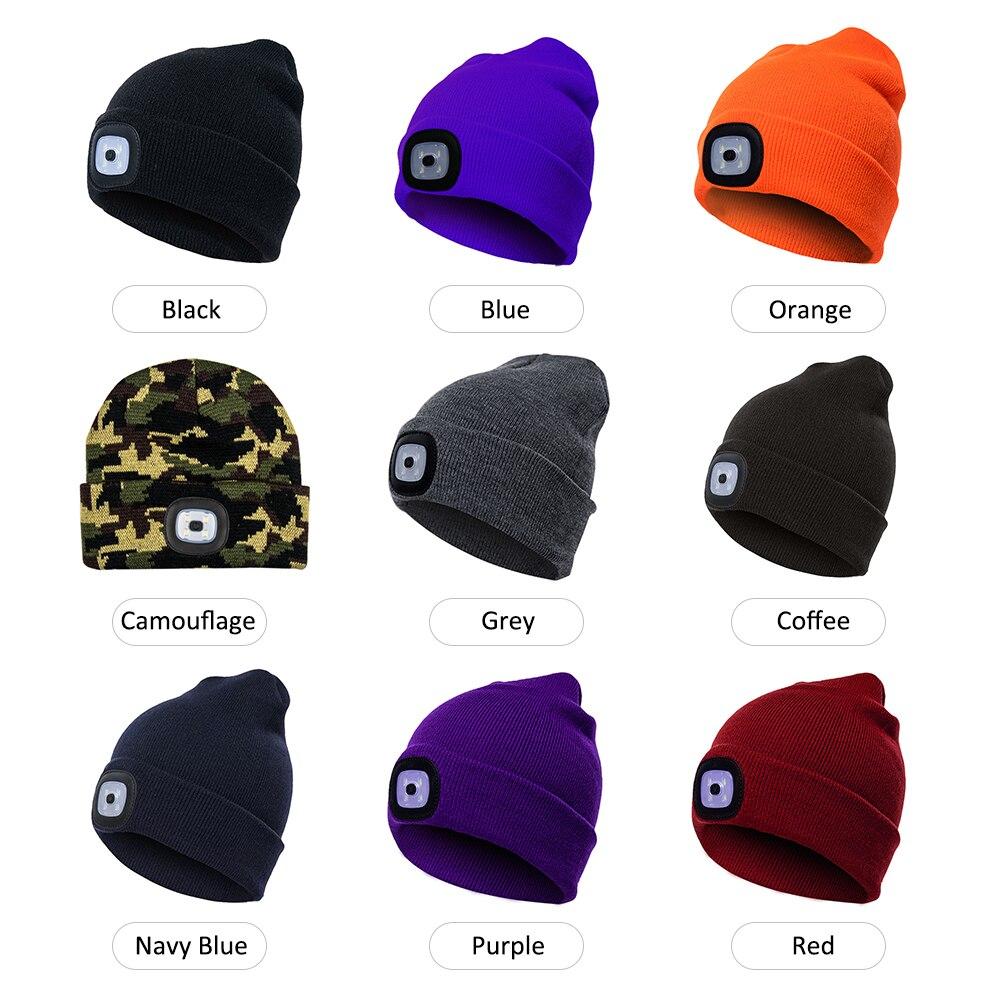 Lisslune | Winter hat with LED lamp