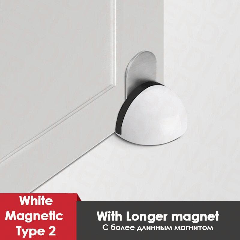 Lisslune | SilentShield Magnetic Door Stopper Set - Premium Stainless Steel for a Peaceful Home