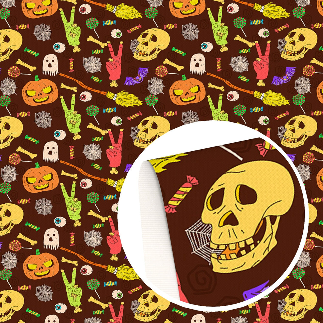 Lisslune | Halloween Creativity: Premium Synthetic Leather Sheets for Unique Creative Projects