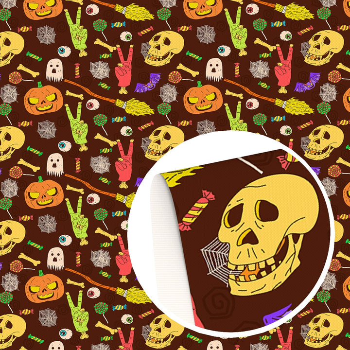 Lisslune | Halloween Creativity: Premium Synthetic Leather Sheets for Unique Creative Projects
