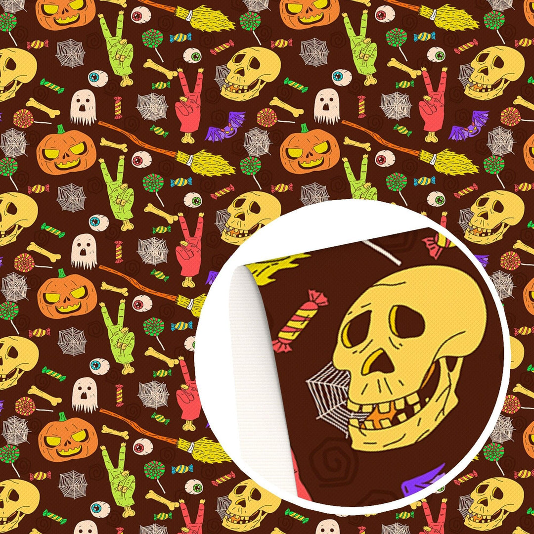Lisslune | Enchanting Halloween Synthetic Leather Craft Sheets 🎃