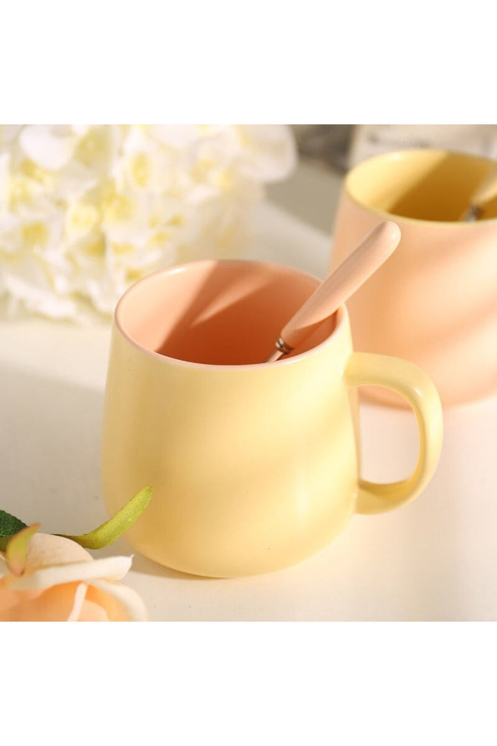 Lisslune | Ceramic mug with lid