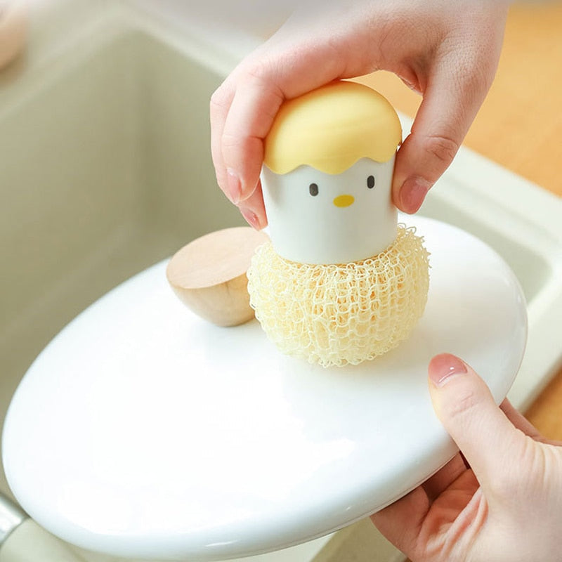 Lisslune | Surprise Egg Kitchen Cleaning Brush
