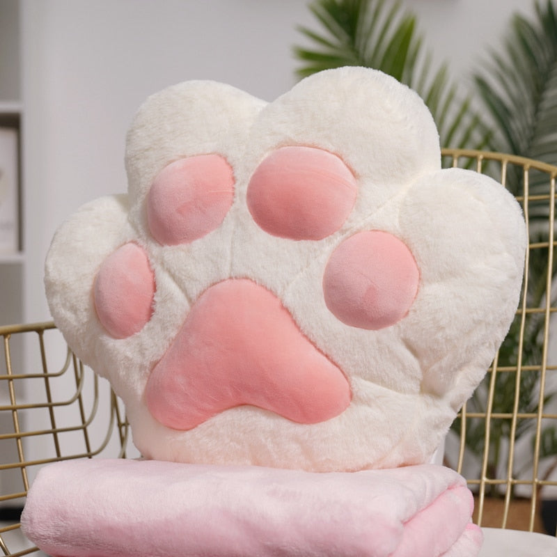 Lisslune | Fluffy Bear Paw Hand Warmer Pillow