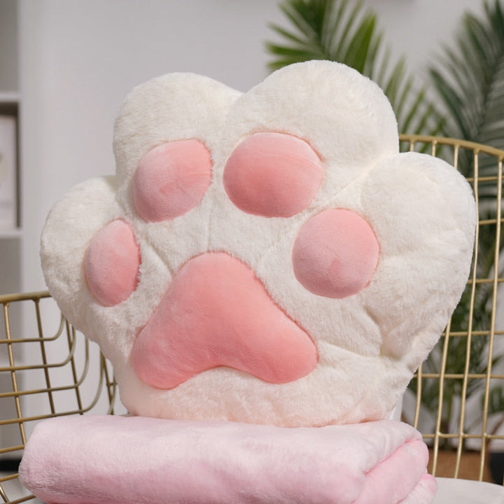 Lisslune | Fluffy Bear Paw Hand Warmer Pillow