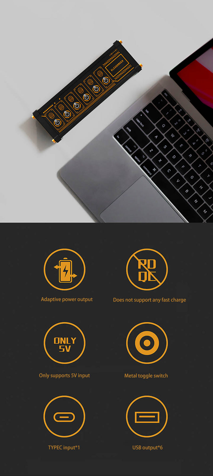Lisslune | Retro Block USB Socket