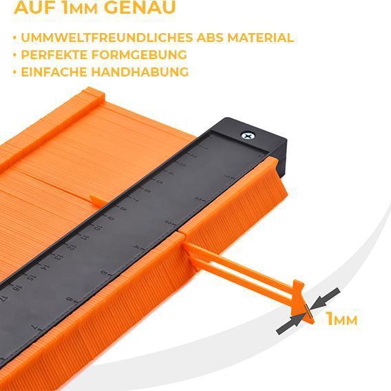 Lisslune | Contour gauge contour duplication gauge with lock