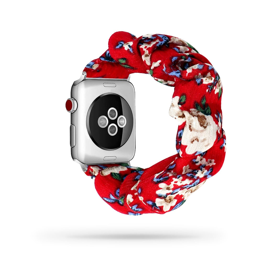 Lisslune | ELASTIC Apple Watch BAND IN HAIR TIE STYLE