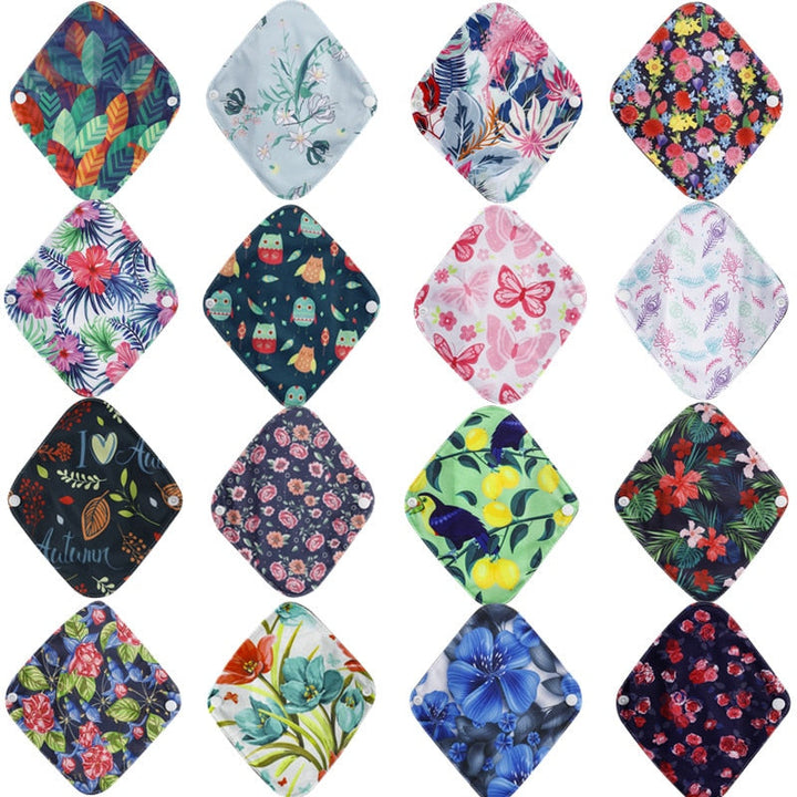 Lisslune | 10 pieces reusable pads - Organic periods reusable pads