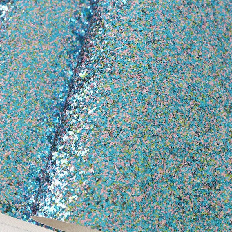 Lisslune | Shimmering 3D Glitter Fabric Sheets - Creative DIY Craft Set with Bright Colors