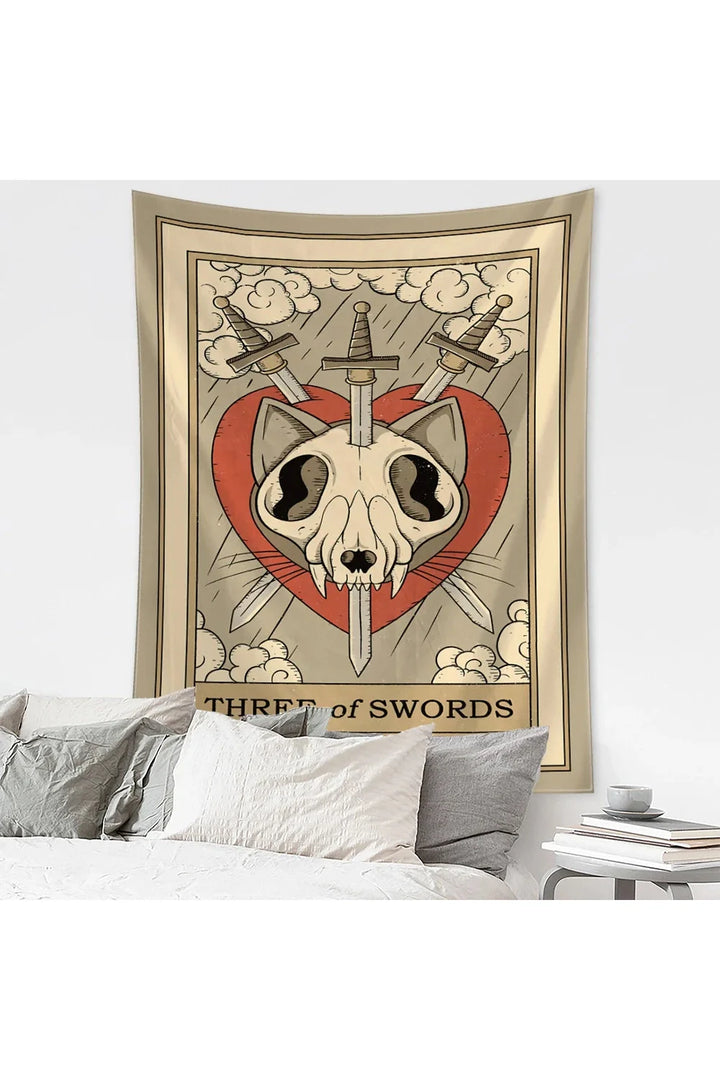 Lisslune | Cat Witchcraft Tapestry