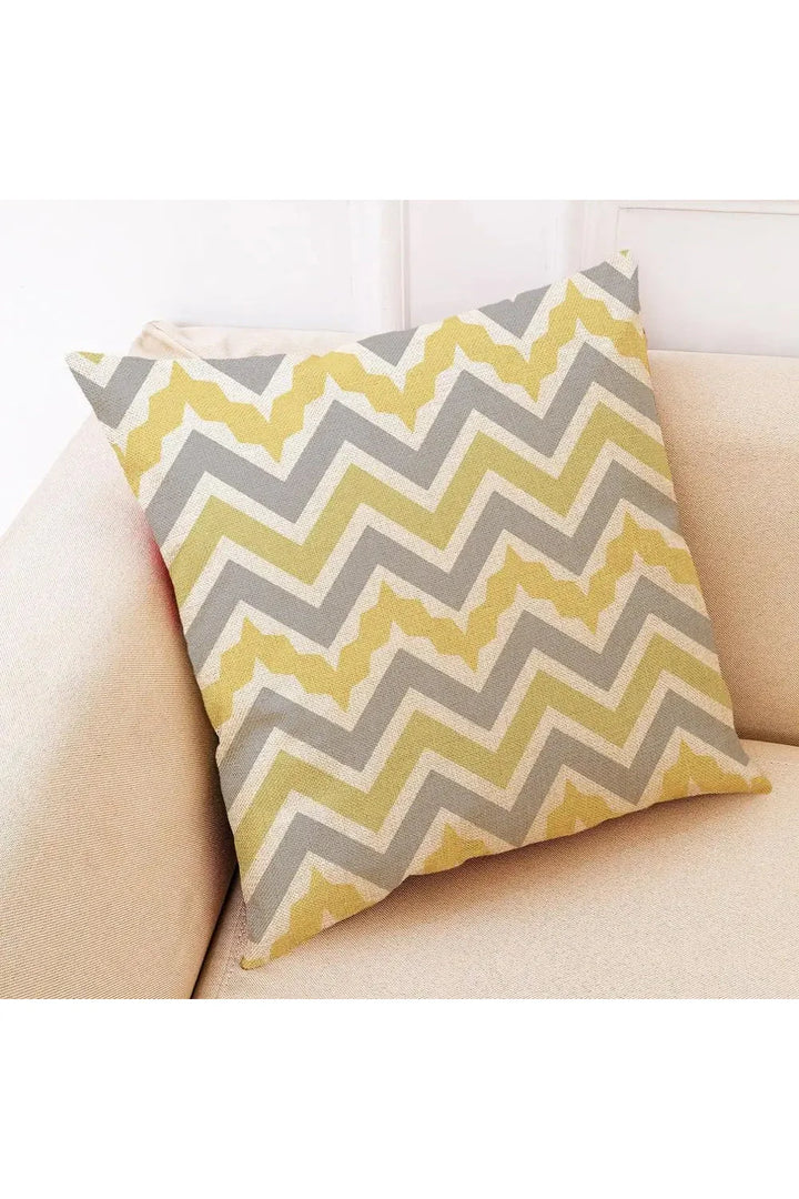 Lisslune | gray geometric pillowcase