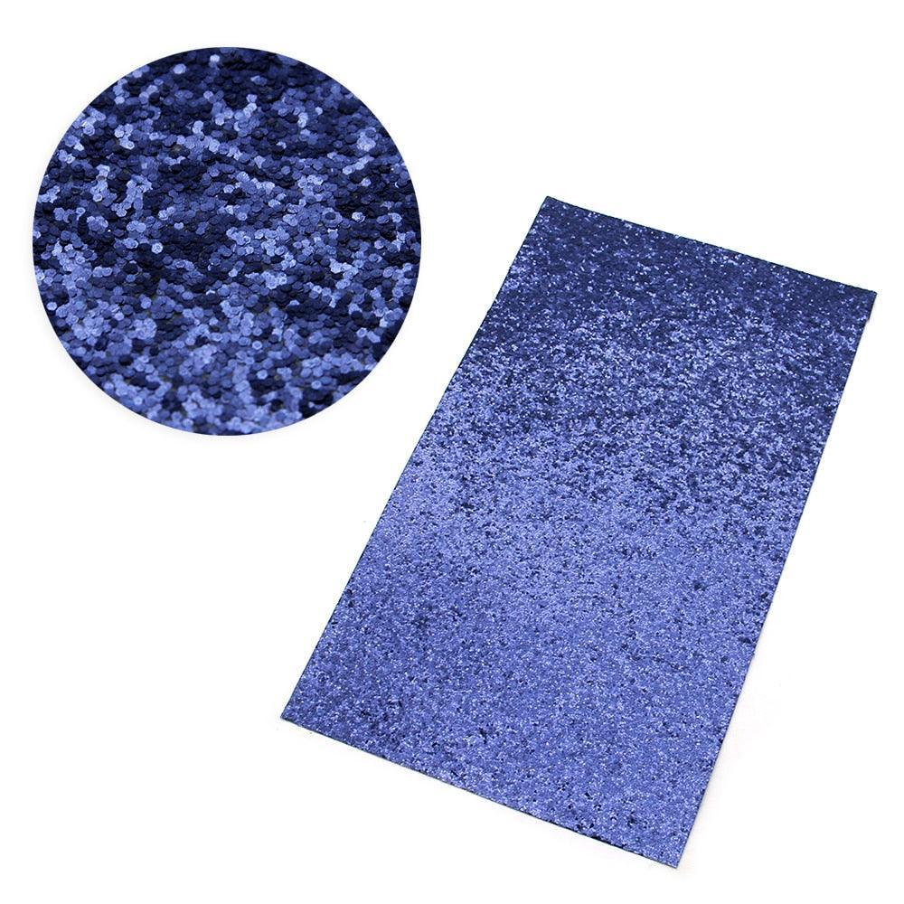 Lisslune | Glamorous Chunky Glitter Synthetic Leather Sheets - Ultimate DIY Craft Material