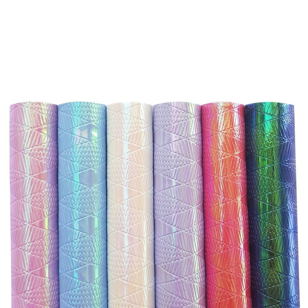 Lisslune | Enchanting Mermaid and Serpent Vegan Leather Craft Sheets - Set of 6