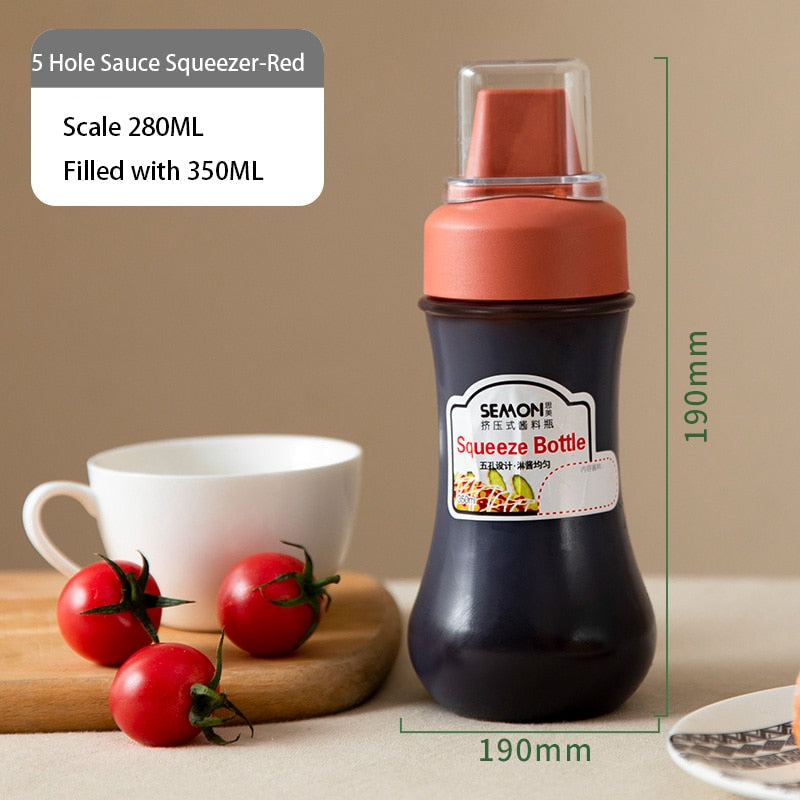 Lisslune | Ketchup Oil Sauce Dispenser Bottle