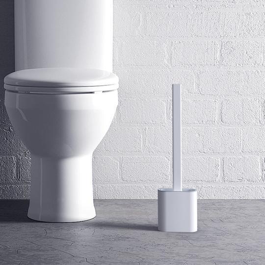 Lisslune | Revolutionary Silicone Flex Toilet Brush with Holder