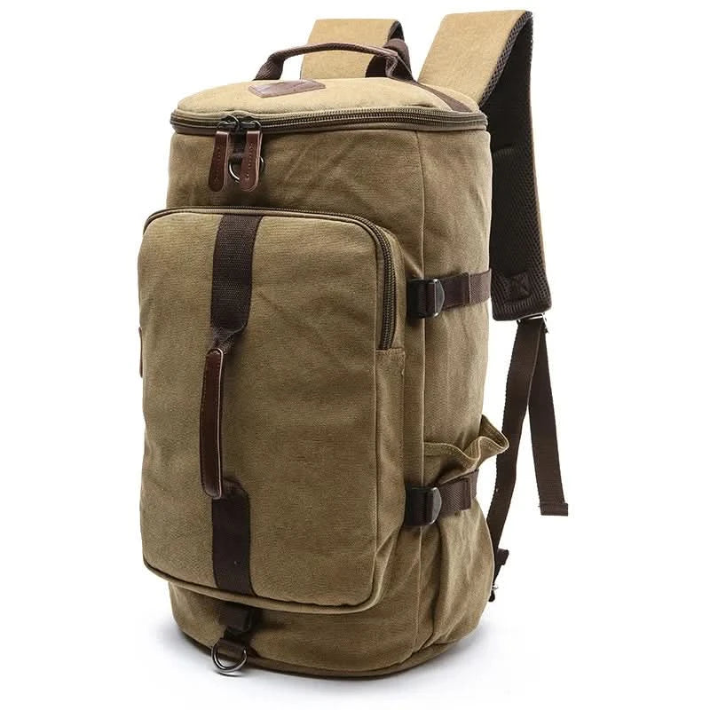 Lisslune | Men’s Canvas Duffle Bag for Travel & Daily Use